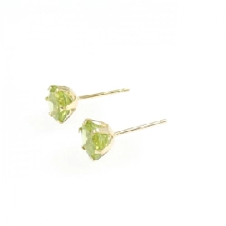 K18YG Peridot Bông tai - Hàng hiệu Chính hãng 869899