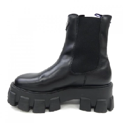 Giày boot Monolith Chelsea logo tam giác PRADA 1T256N 656643