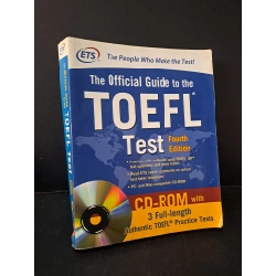 The Official Guide to the Toefl test fourth edition (kèm CD) mới 80% ố vàng, rách gáy nhẹ HCM2103 HỌC NGOẠI NGỮ