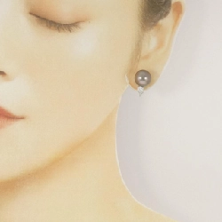 Bông tai ngọc trai đen PT900 11.5mm - Hàng hiệu Authentic 873095