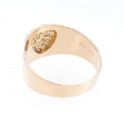 Nhẫn kim cương hình trái tim K18PG 0.23CT - Hàng hiệu chính hãng 856214