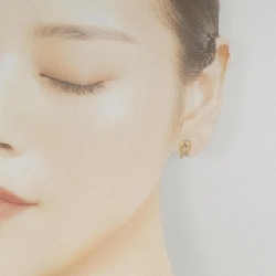 K18YG Bông tai kim cương 0.20CT - Hàng hiệu Chính hãng 870886