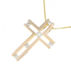 750PG/K18YG Đeo chéo kim cương - Hàng hiệu Authentic 862744