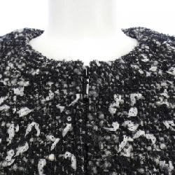 【Mã giảm giá】Áo khoác không cổ CHANEL 636810