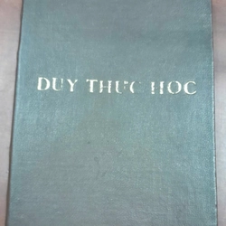 DUY THỨC HỌC (DUY THỨC NHẬP MÔN) 272045