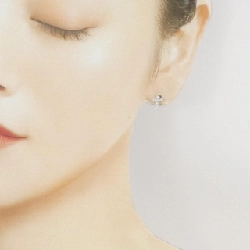 PT900 Bông tai kim cương chéo 0.18CT - Hàng hiệu Authentic 865144