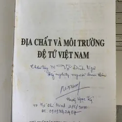 ĐỊA CHẤT VÀ MÔI TRƯỜNG ĐỆ TỨ VIỆT NAM - TS. HOÀNG NGỌC KỶ 559710