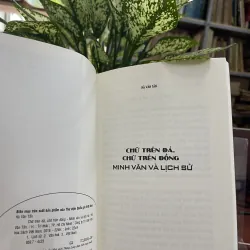 CHỮ TRÊN ĐÁ, CHỮ TRÊN ĐỒNG-MINH VĂN VÀ LỊCH SỬ - HÀ VĂN TẤN 934022