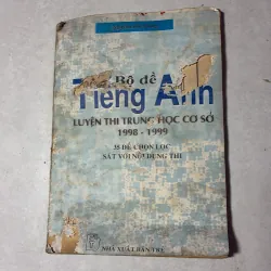 Bộ đề Tiếng Anh luyện thi THCS