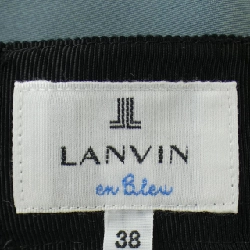 【Mã giảm giá】Chân váy LANVIN en Bleu 651174