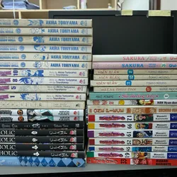 Truyện lẻ thập cẩm: xxxholic, naruto, onepiece, dragon balll,dragon super....35 quyển