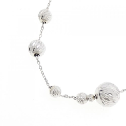 K18WG Necklace - Hàng hiệu Authentic 870831