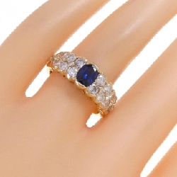 Nhẫn Sapphire K18YG 0.76CT 668126