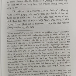 NGHIÊN CỨU LUẬT TỤC, PHONG TỤC CÁC DÂN TỘC THIỂU SỐ Ở QUẢNG NAM 549133
