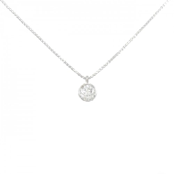 Dây chuyền kim cương Solitaire PT900/PT850 0.322CT - Hàng hiệu Chính hãng