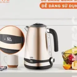 🔥 Ấm siêu tốc UNIE UEK1762C – Dung tích 1.7L, công suất 2200W, đun sôi cực nhanh! 716116