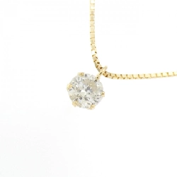 K18YG Solitaire Dây chuyền kim cương 0.30CT - Hàng hiệu Chính hãng 863146