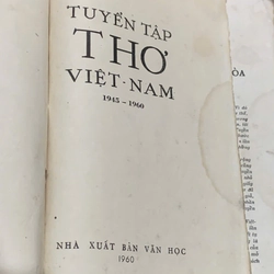 Thơ Việt Nam 1945-1960 - sách xuất bản 1960 545112