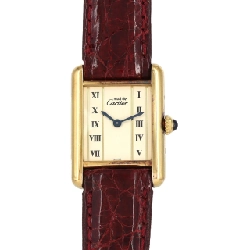 Cartier Must Tank SM GP W1003053 GP Quartz - Hàng hiệu Authentic