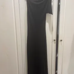 Đầm maxi dài cúc trước phối đai kiểu dáng thời trang 754224