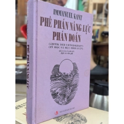 Phê phán năng lực phán đoán - Immanuel Kant