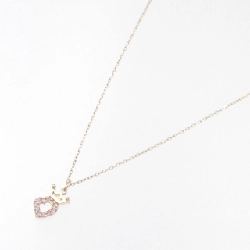 K10PG Vương miện × Trái tim Dây chuyền Sapphire 0.09CT - Hàng hiệu Chính hãng 863366