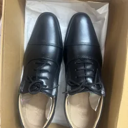 Giày Formal Nam Da Bóng Màu Đen Size 38 Chính Hãng