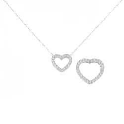 PT 2WAY Hình trái tim Dây chuyền kim cương 0.47CT - Hàng hiệu Chính hãng 862056