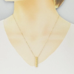 Dây chuyền kim cương K18YG 0.07CT - Hàng hiệu Chính hãng 865327