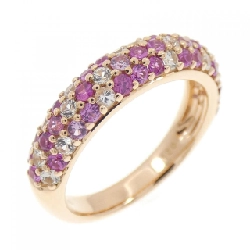 Nhẫn Sapphire K18PG 1.20CT - Hàng hiệu Chính hãng