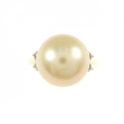 Nhẫn ngọc trai trắng K18YG 11.7mm - Hàng hiệu Chính hãng 854201