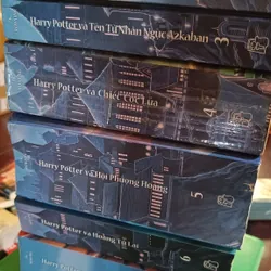 Trọn bộ 7 tập Harry Potter bìa lâu đài có tem chống giả
