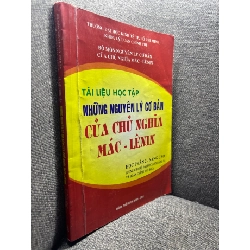 Tài liệu học tập những nguyên lý cơ bản của chủ nghĩa Mac Lênin 2010 mới 80% ố bẩn viền HPB0205