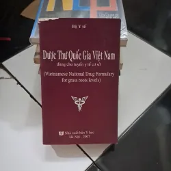 Dược thư quốc gia việt nam dùng cho tuyến y tế cơ sở 1019887