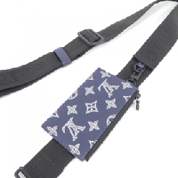 Túi đeo vai Louis Vuitton Monogram Shadow Gaston Wearable Wallet M83384 - Hàng hiệu Chính hãng 802163