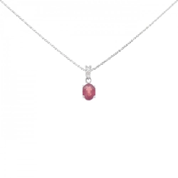 Dây chuyền Ruby 0.34CT - Hàng hiệu Authentic