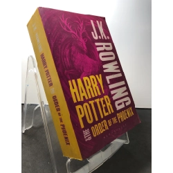 Harry Potter and the order of the phoenix mới 80% ố vàng J.K.Rowling HPB1508 NGOẠI VĂN