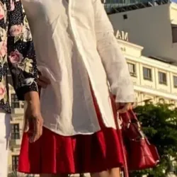 Chân váy xếp 977174