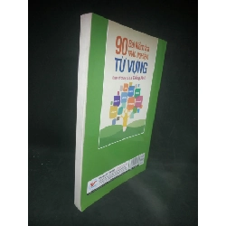 90 bài kiểm tra trắc nghiệm từ vựng mới 90% HCM1803 911102