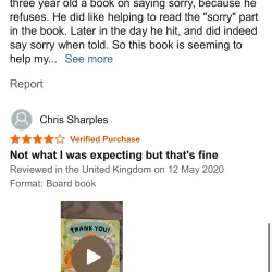 NGOẠI VĂN : tiếng anh trẻ em : SORRY the little word that goes a long way  1027869