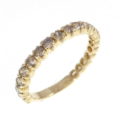 Nhẫn kim cương K18YG 1.0CT - Hàng hiệu Authentic