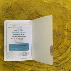 TỰ HỌC 1000 TỪ TIẾNG ANH CĂN BẢN CHO NGƯỜI MỚI BẮT ĐẦU- WOO BO HYUN 1022803