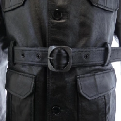 SAINT LAURENT 549285 YC2UI Áo khoác da - Hàng hiệu Chính hãng 892300