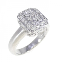 Nhẫn kim cương 750WG 0.32CT