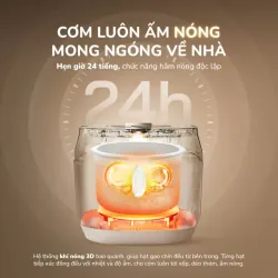 Nồi Cơm Điện Lòng Gốm UNIE URC818 – Dung tích 1,8L, Chống Dính Tự Nhiên 573059