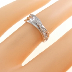 Nhẫn kim cương K18WG 0.10CT 673197