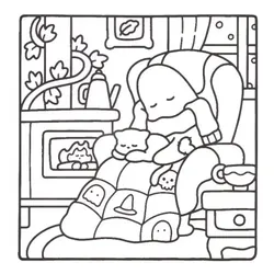 Tập tranh tô màu Little Spooky 160gsm 717633