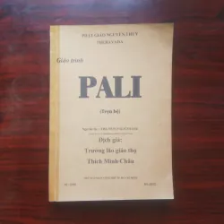 [Sách Ngoại Ngữ] Giáo Trình Pali - Trưởng Lão Thích Minh Châu - The New Pali Course