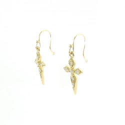 K18YG Bông tai kim cương 0.12CT - Hàng hiệu Chính hãng 869363