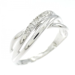 Nhẫn kim cương K14WG 0.10CT